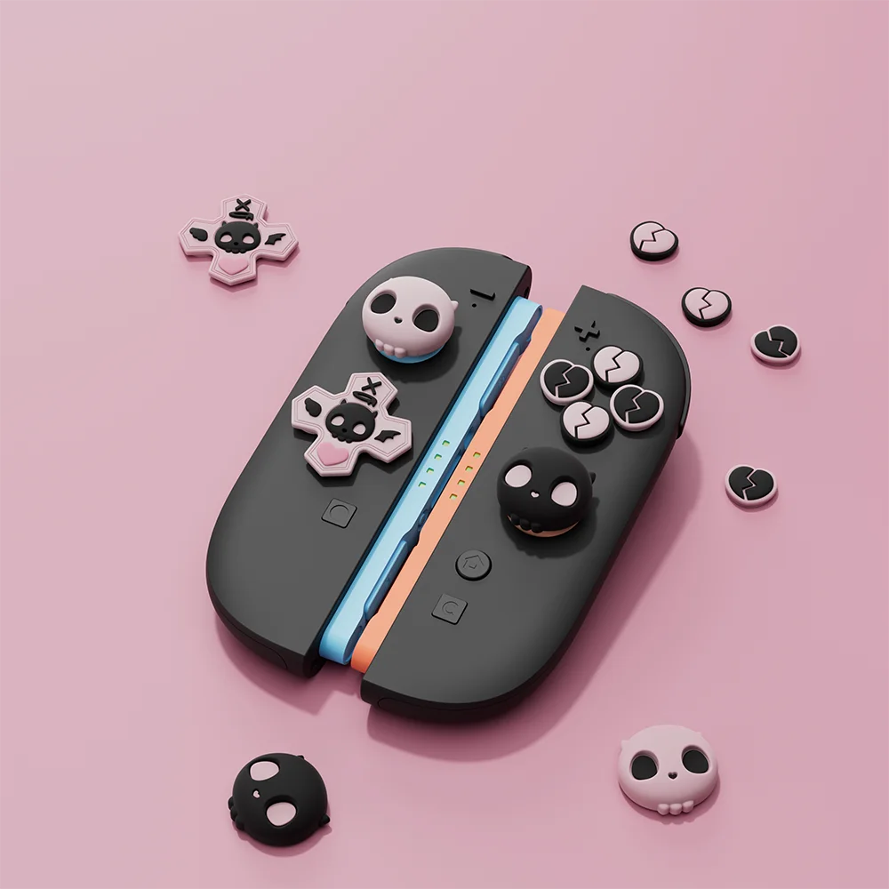 Cross D-Pad & ABXY Thumb Grip Caps Set for Nintendo Switch 2