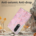 Premium Magnetic Floral Armor Case for Samsung Galaxy Z Fold 8