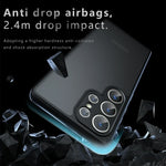 Shockproof Armor Matte Frosted Acrylic Case for Samsung Galaxy S25 Series