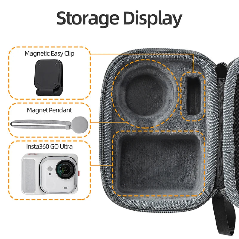 Anti-Shock Storage Bag for Insta360 GO Ultra