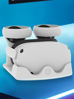Meta Quest 3S VR Charging Station with Headset Stand and Controller Holder