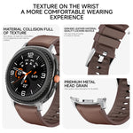 Premium Leather Replacement Bracelet for Samsung Galaxy Watch 8 / Galaxy Watch 8 Classic