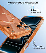 Glitter CD Pattern Silicone MagSafe Case for iPhone 17 Series