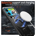 Xiaomi 17 Series Military Drop-Proof Case with 360° Adjustable Ring Stand