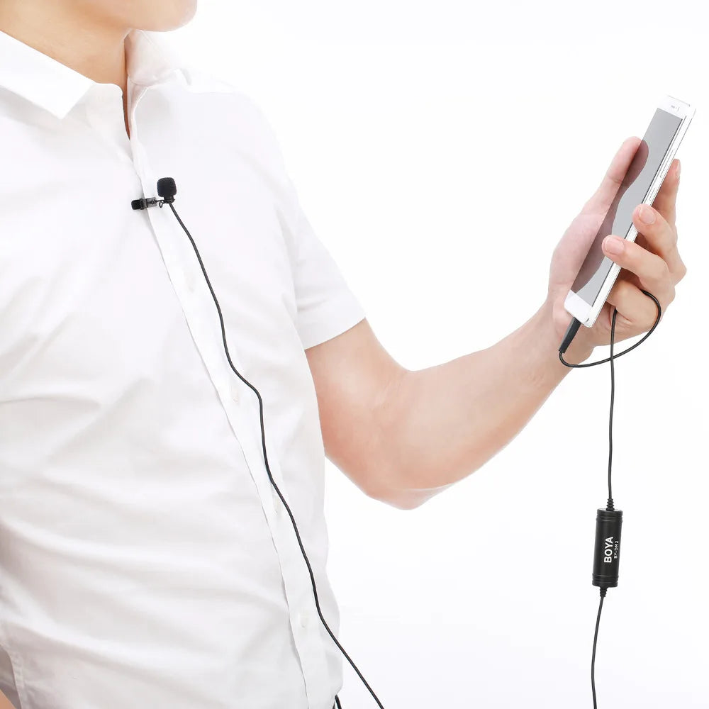 BOYA BY-DM20 Professional Clip-On Lavalier Microphone
