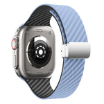 Carbon Fiber Pattern Magnetic Straps for Apple Watch