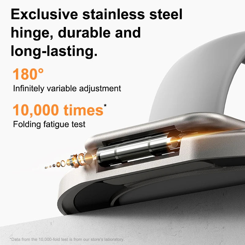 Aluminum Alloy 180° Infinitely Variable Rotation Magnetic Phone Stand