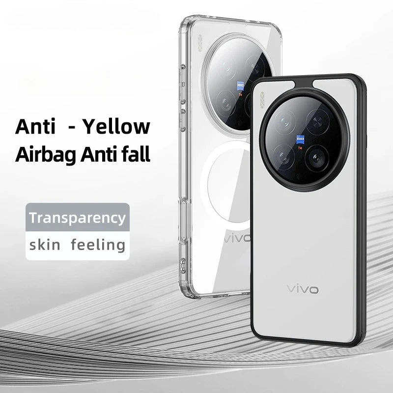 Anti-Yellowing Magnetic Acrylic Case for VIVO X200 Ultra