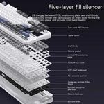 AULA F87 Pro Hot-Swap Gasket Mechanical Keyboard