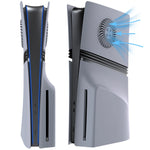 30th Anniversary Gray Faceplates with RGB LED for PS5 Pro Disc Edition