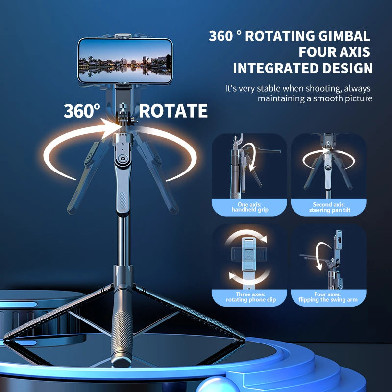 Wireless Remote Selfie Stick Tripod