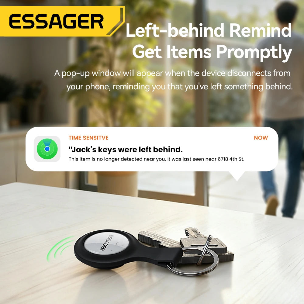 Essager SmartTag Bluetooth Tracker Compatible With Apple Find My