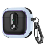 Shockproof Padded Case with Metal Carabiner Clip for AirPods Pro 3