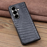 Genuine Leather Flip Cover Case with Magnetic Closure for Samsung Galaxy Z Fold 8 Ultra