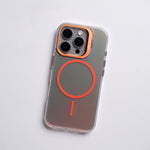 Gradient Laser MagSafe PC Case with Alloy Lens Protector for iPhone 16 Series