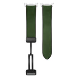 Hybrid Leather Silicone Bracelet for Samsung Galaxy Watch 8 / Galaxy Watch 8 Classic