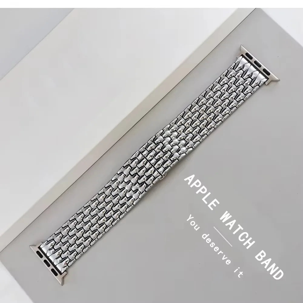 Stainless Steel Link Strap for Apple Watch