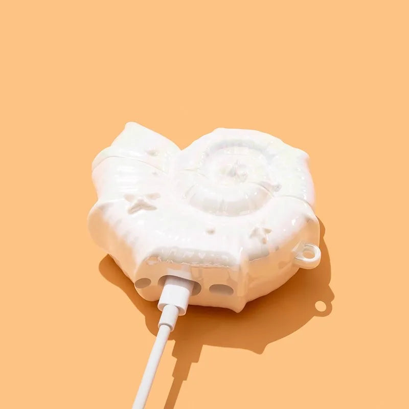 Conch-Shaped Silicone Case for AirPods Pro 2