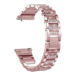 Fashion Shiny Stone Metal Replacement Band for Samsung Galaxy Watch 6 & Galaxy Watch 6 Classic