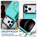 All-in-One Leather Flip Case with Ring & Slots for iPhone 17 Series