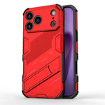 iPhone 17 Series Punk Style Bumper Shield Protective Case with Holder