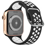 Breathable Silicone Sport Wrist Strap for Apple Watch