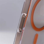 iPhone 16 Series Clear Hard PC MagSafe Case with Metal Lens Holder