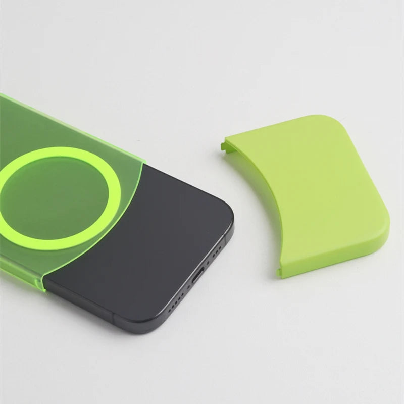 Fluorescent Green Slim Matte MagSafe Case for iPhone 17 Series