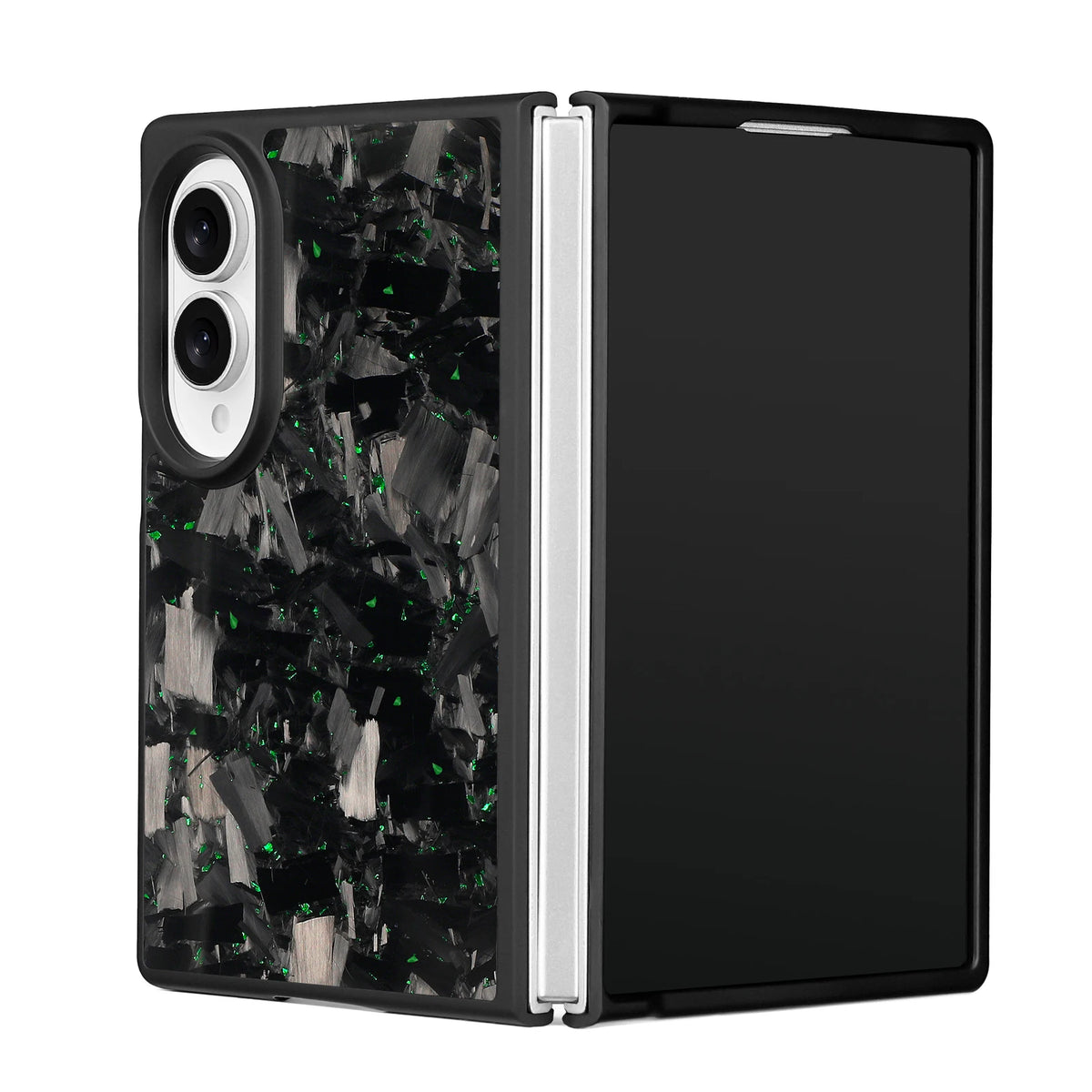Military-Grade Carbon Fiber Foldable Case with Hinge Protection for Samsung Galaxy Z Fold 8
