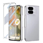 Googel Pixel 10 Pro Fold Clear Case with HD Front Protection Film