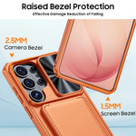 Luxury Executive Wallet Case with Privacy Camera Slide for Samsung Galaxy S26 Ultra