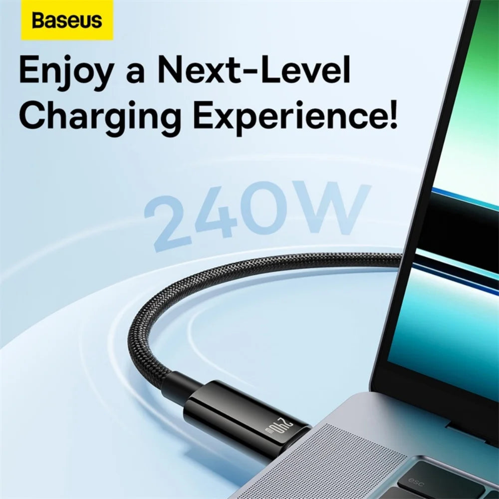 Baseus 240W USB-C PD Fast Charging Cable
