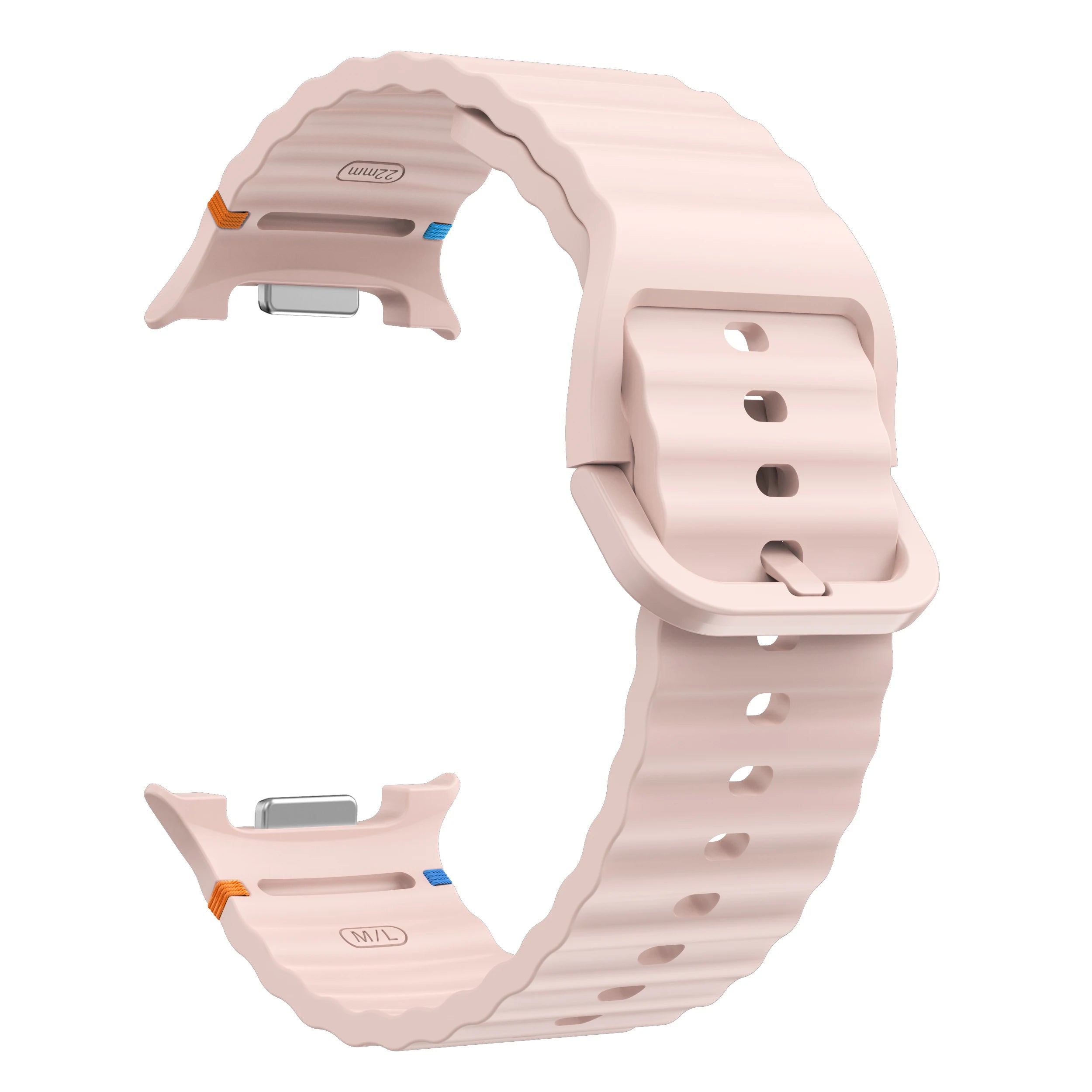Durable Silicone Rubber Bracelet for Samsung Galaxy Watch 8 & Galaxy Watch 8 Classic
