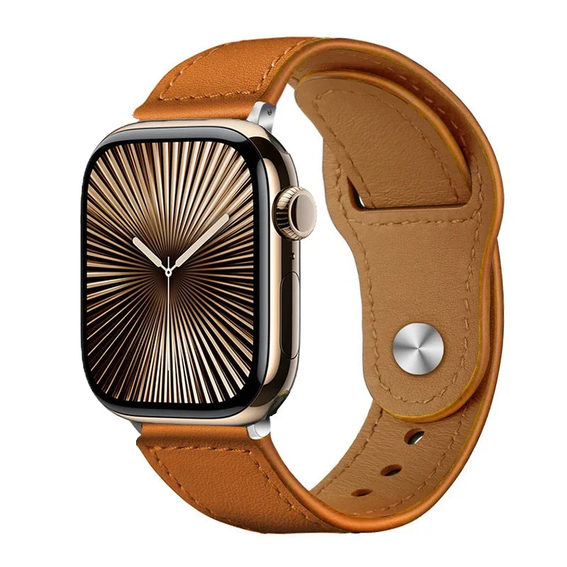 Luxury Genuine Leather Strap for Apple Watch