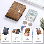 Leather Flip Wallet Case with Adjustable Kickstand for Samsung Galaxy Z Fold 8