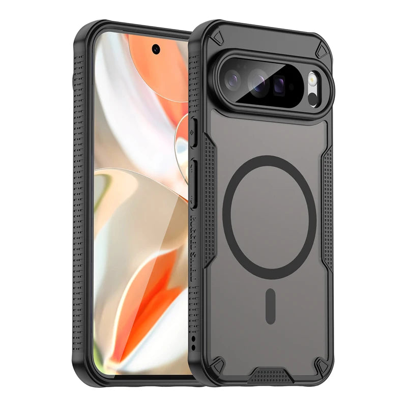 Googel Pixel 10 Series Magnetic Frosted Case with Camera Protection