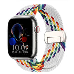 Stretchable Braided Solo Loop with Magnetic Closure for Apple Watch