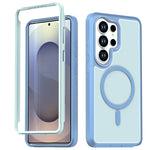 Magnetic Bumper Case with Raised Camera Protection Ring for Samsung Galaxy S25 Series