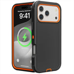 Shockproof Rugged Case with Raised Edge Protection for iPhone 17 Series