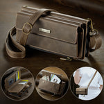 iPhone 17 Series Crossbody Wallet Case with Long Lanyard and Magnetic Flip