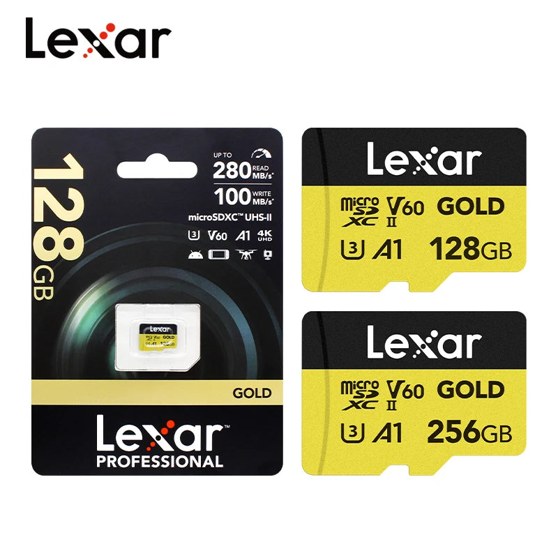 Lexar V60 microSDXC UHS-II Memory Card