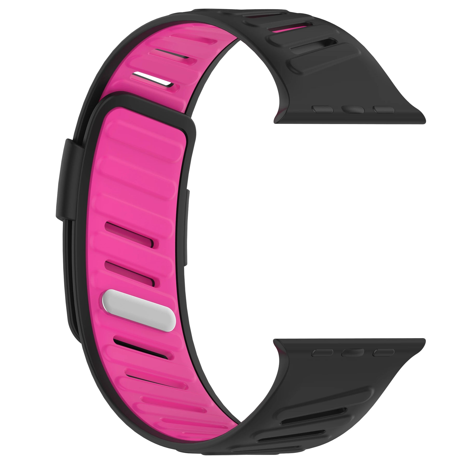 Silicone Slanted Buckle Sport Band for Apple Watch
