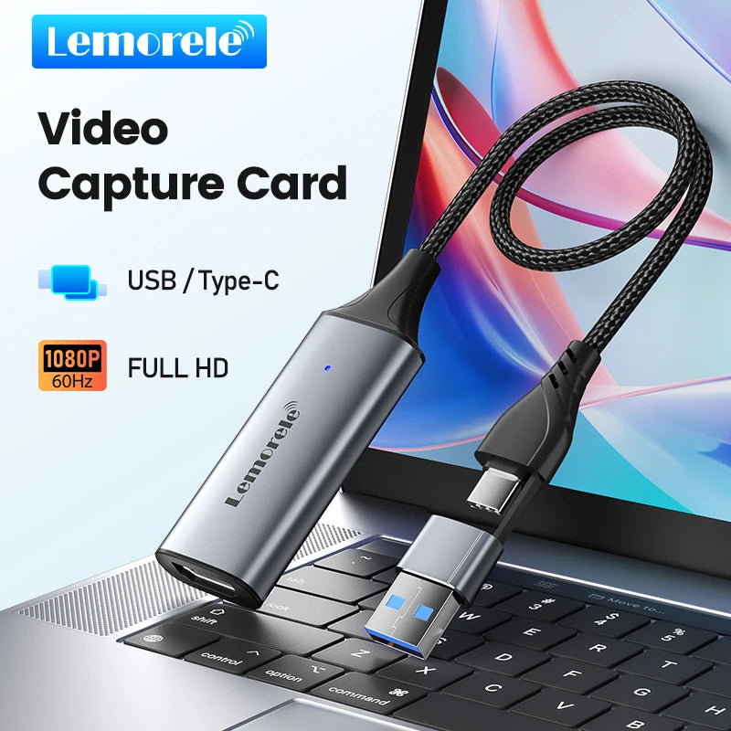 Lemorele USB 3.0 HDMI Video Capture Card