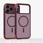 Matte Polycarbonate MagSafe Case with Shockproof TPU Bumper for iPhone 18 Series