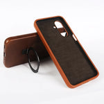 Genuine Leather Case with Ring Stand for Samsung Galaxy A56