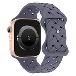 Sport Breathable Silicone Strap for Apple Watch