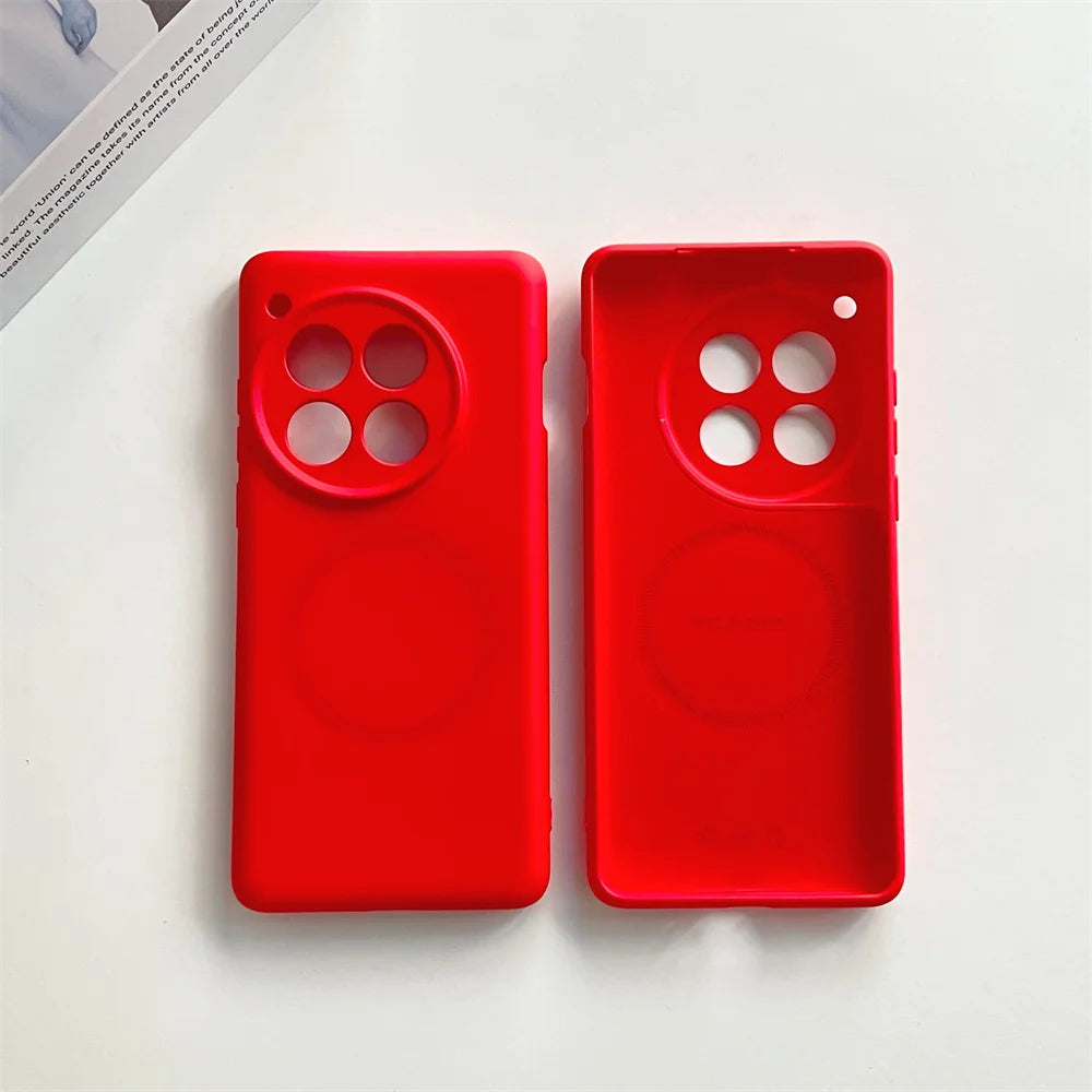 Shockproof Liquid Silicone Magnetic Case for OnePlus 13