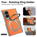 Premium Magnetic Leather Case with Central Hinge Protection for Samsung Galaxy Z Fold 8