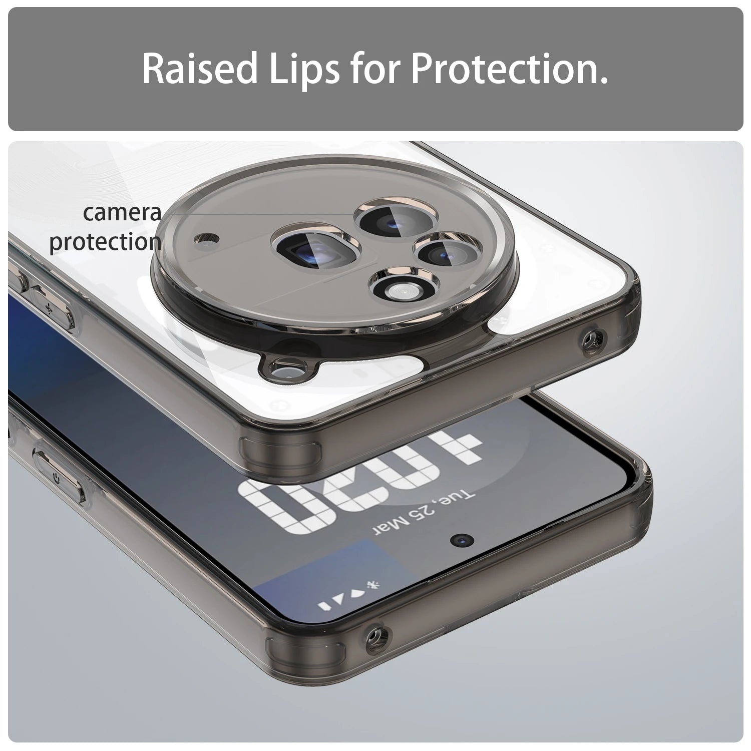 Clear Shockproof Magnetic Case for Nothing Phone 3a Pro