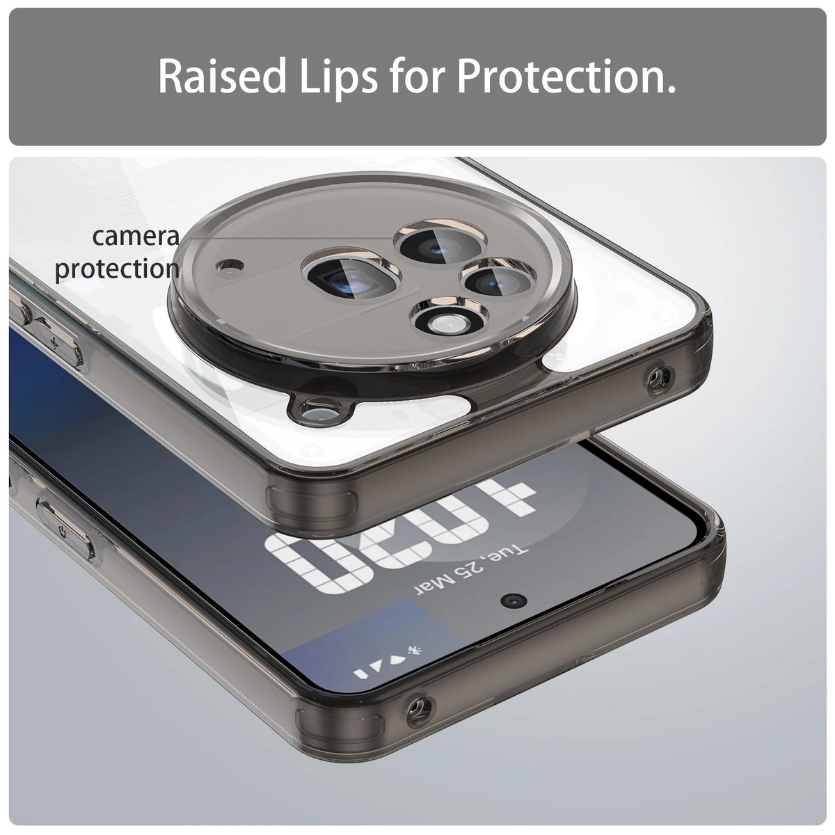 Clear Shockproof Magnetic Case for Nothing Phone 3a Pro